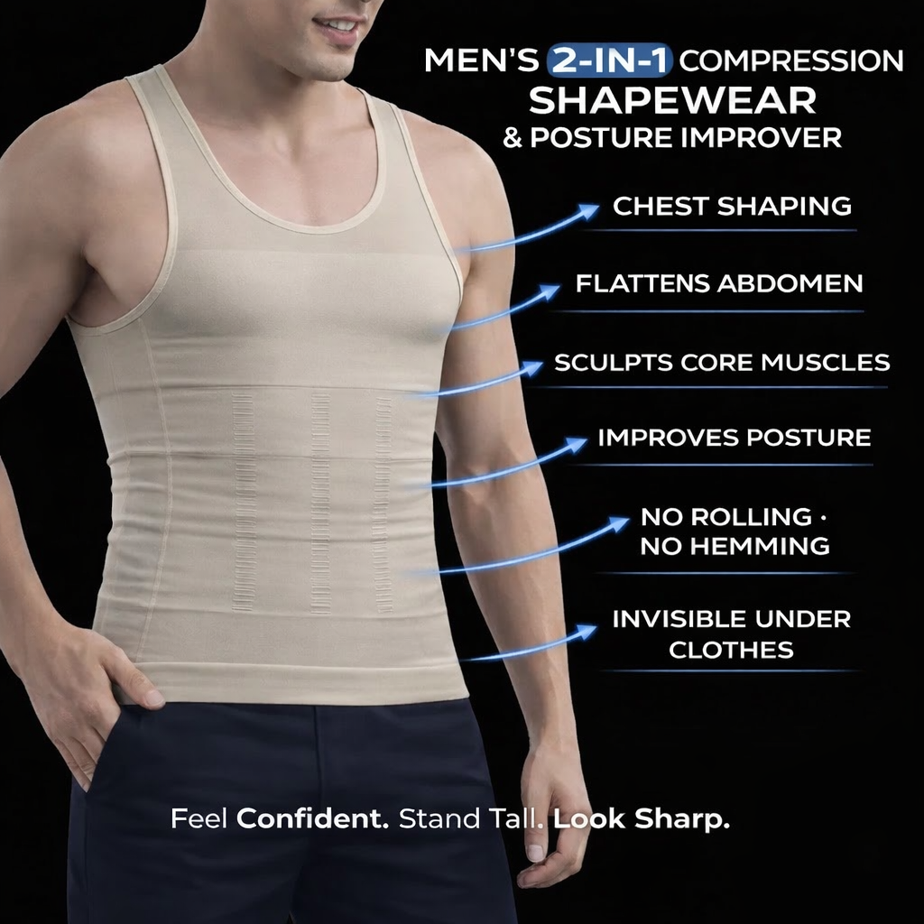 2-in-1 Compression & Posture Vest